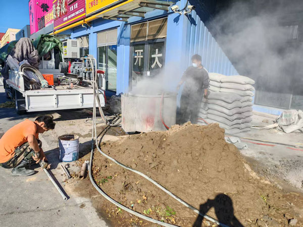 延寿顶管注浆加固